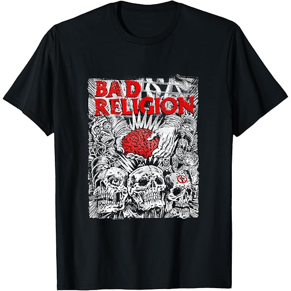 Amazon | Bad Religion - 公式商品 - No Control Tシャツ | Tシャツ